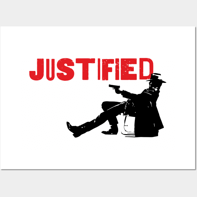 Justified Cool Wall Art by Vault Emporium